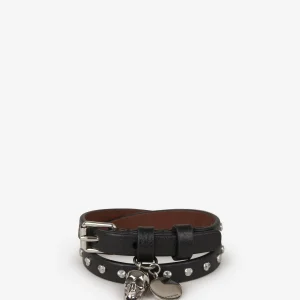 Brazalete Skull Cuero