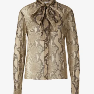 Blusa Seda Estampada