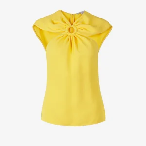 Blusa Fruncida Cut Out