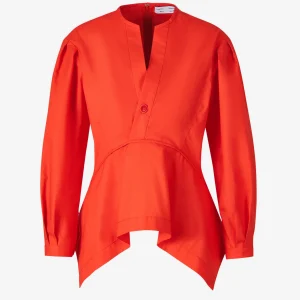 Blusa Mangas Algodón