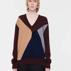 Jersey Motivo Geométrico Cashmere