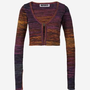 Cárdigan Cropped Tie Dye