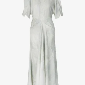 Vestido Midi Estampado