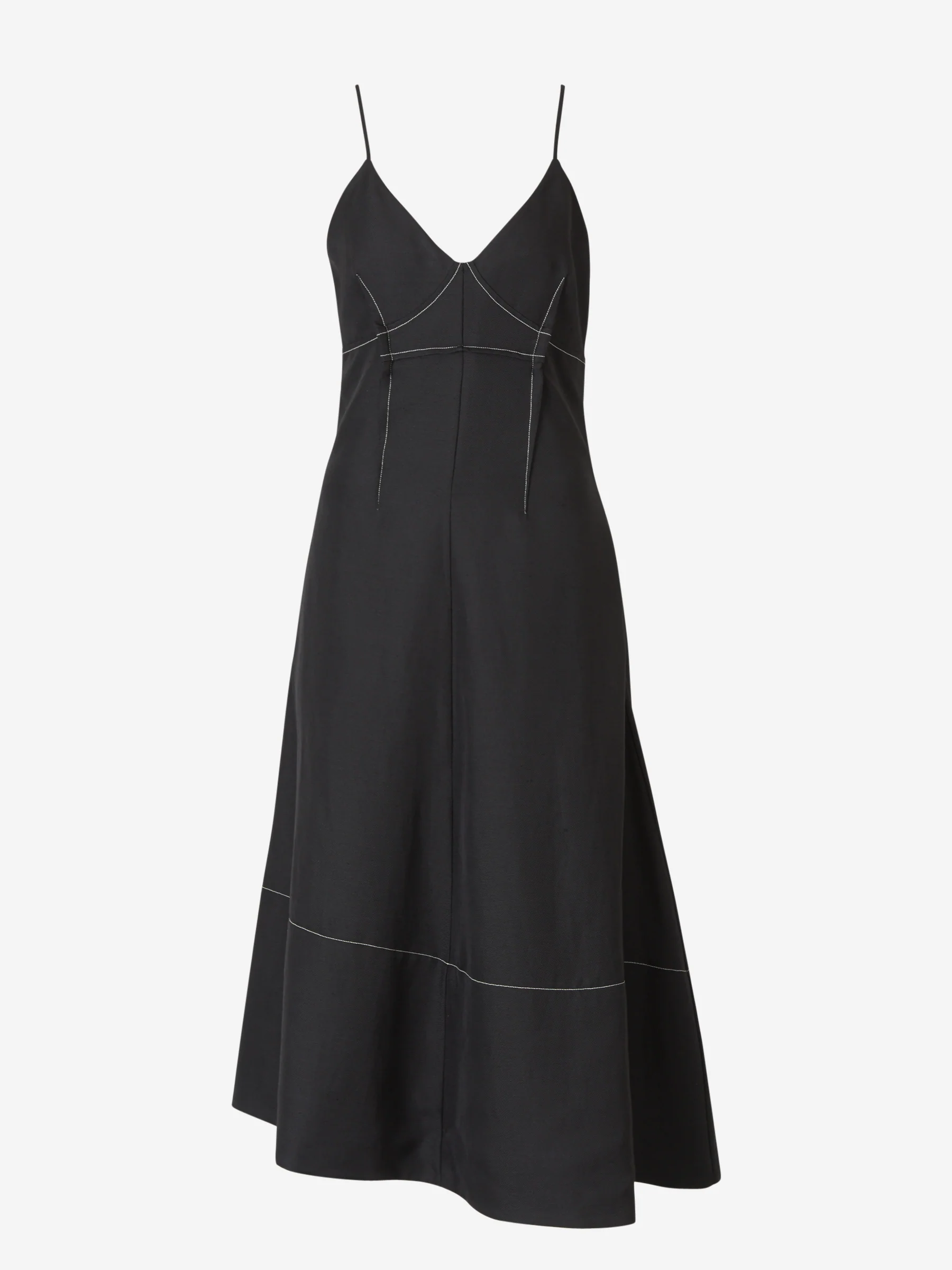 Vestido Lona Asimétrico