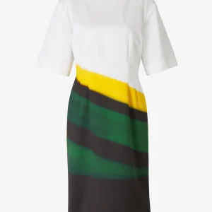 Vestido Raso Estampado