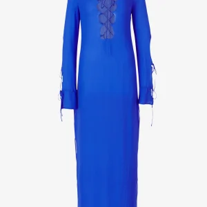 Vestido Columna Seda