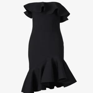 Vestido Bustier Volantes