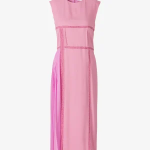 Vestido Ribetes Encaje