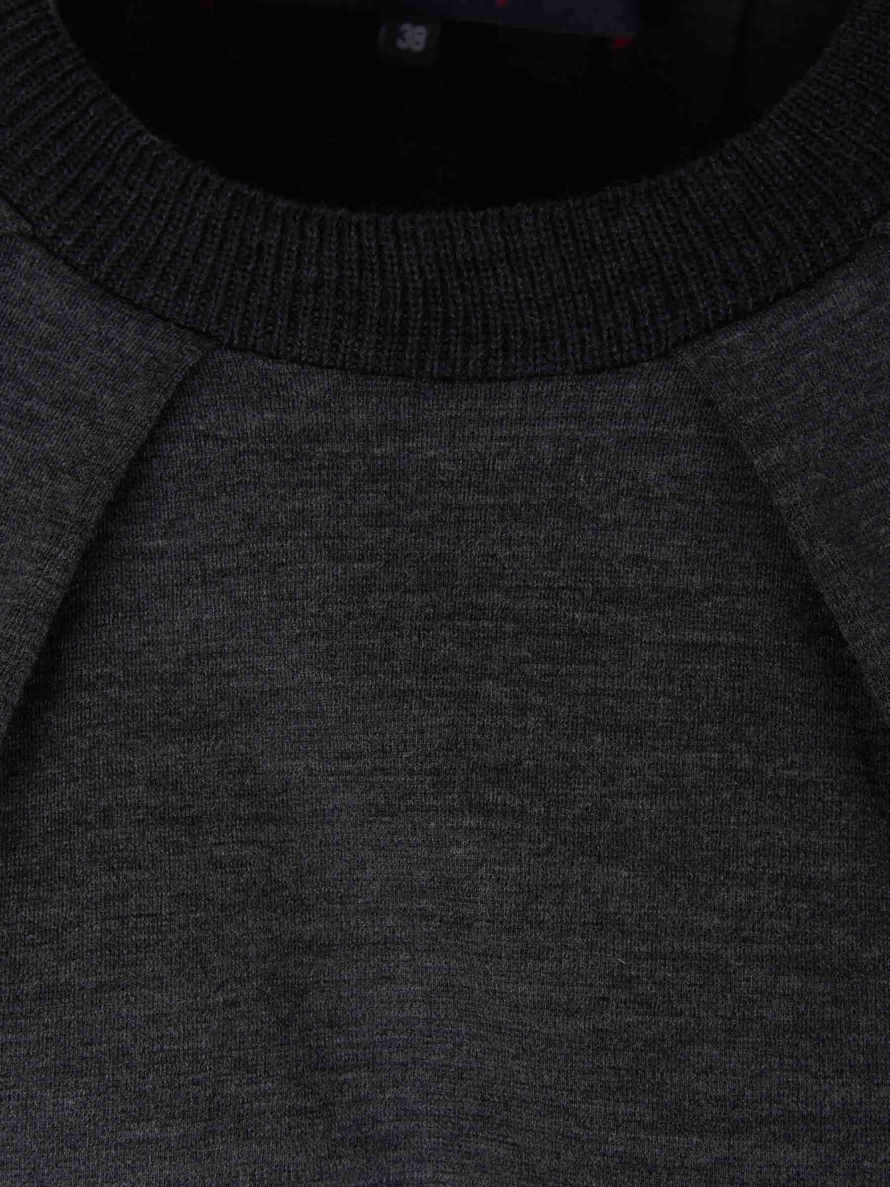 Vestido Mangas Abullonadas Lana - Imagen 4