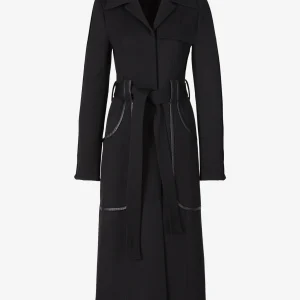 Abrigo Ribetes Contraste