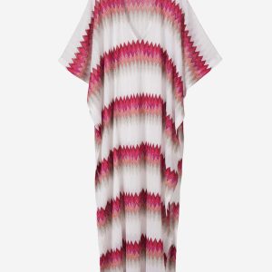 Caftán Motivo Zig-Zag