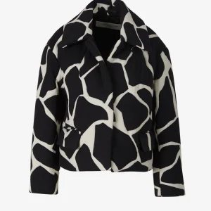 Abrigo Estampado Lana