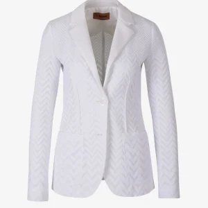 Blazer Zig Zag Tonal