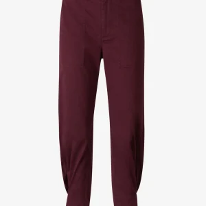 Pantalones Hebilla Algodón