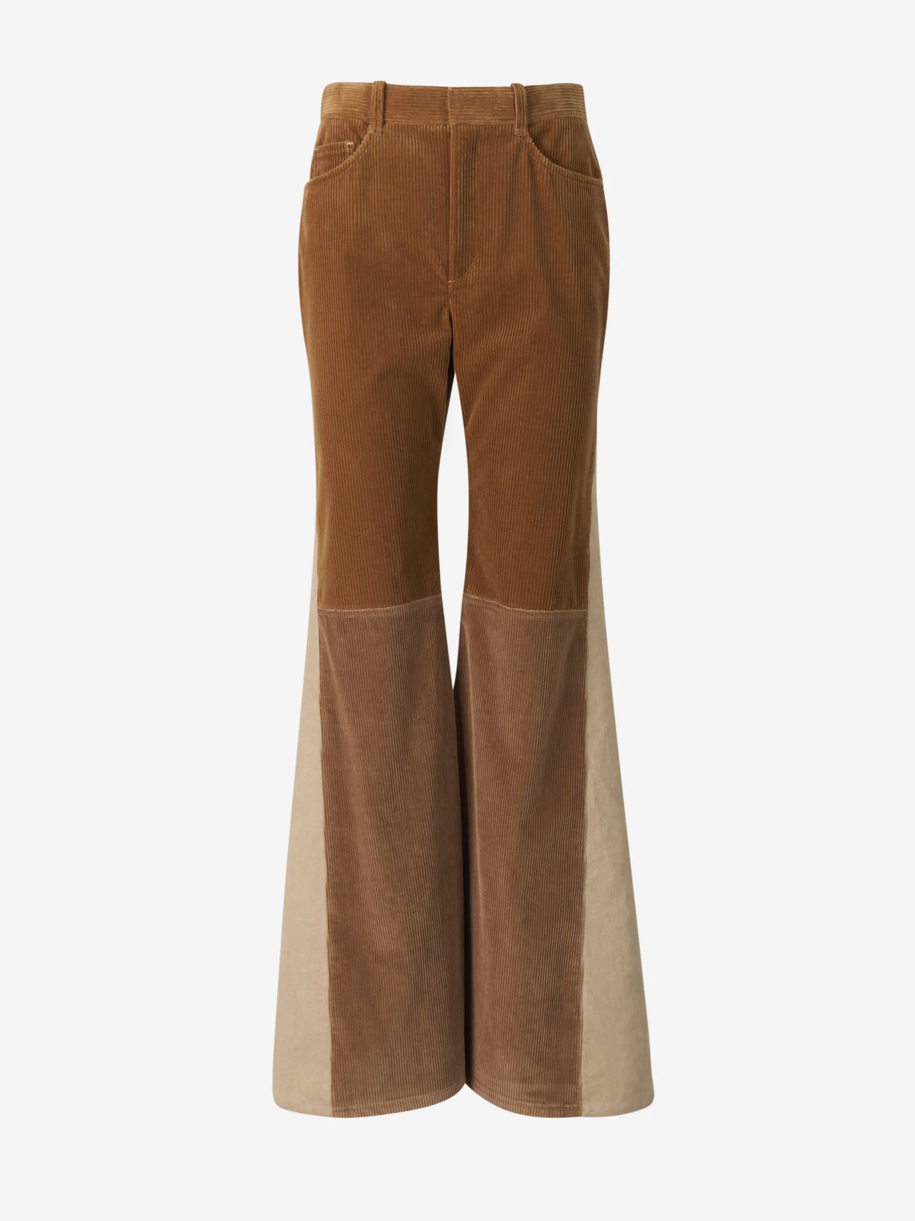 Pantalones Patchwork Pana