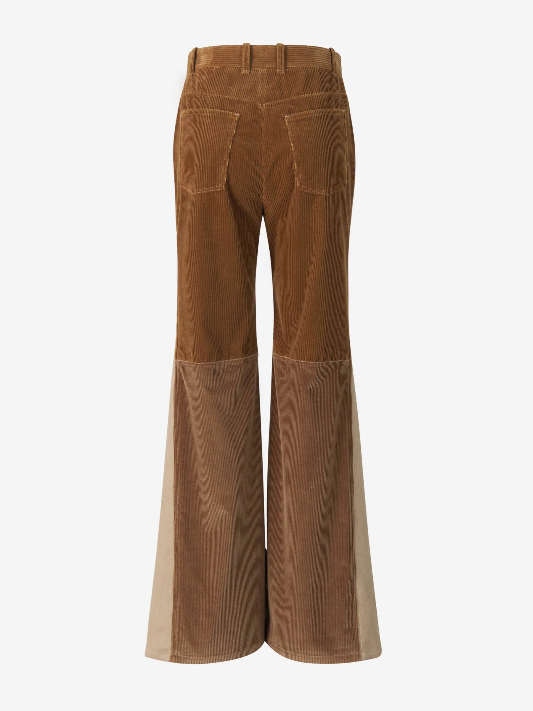 Pantalones Patchwork Pana - Imagen 3