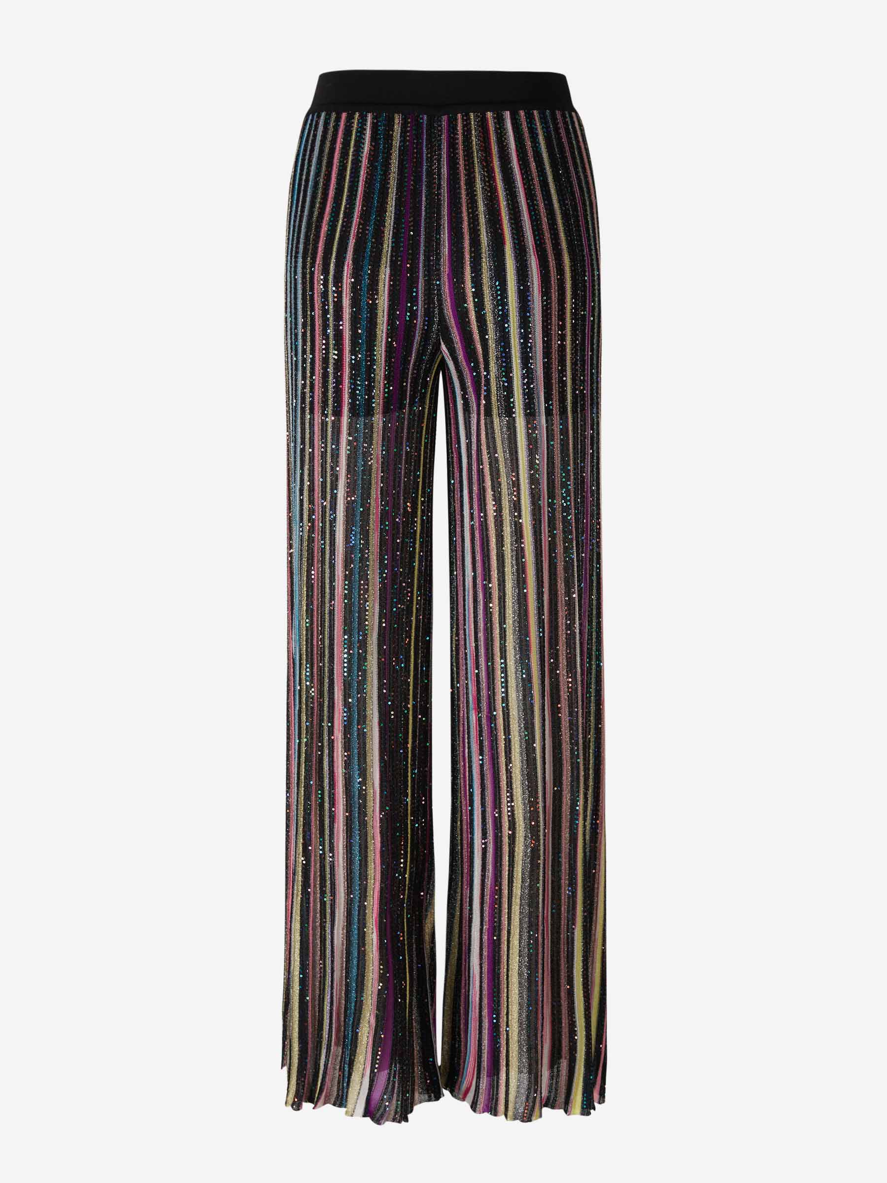 Pantalones Rayas Lentejuelas - Imagen 3