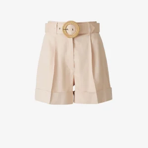 Shorts Cinturón Lino