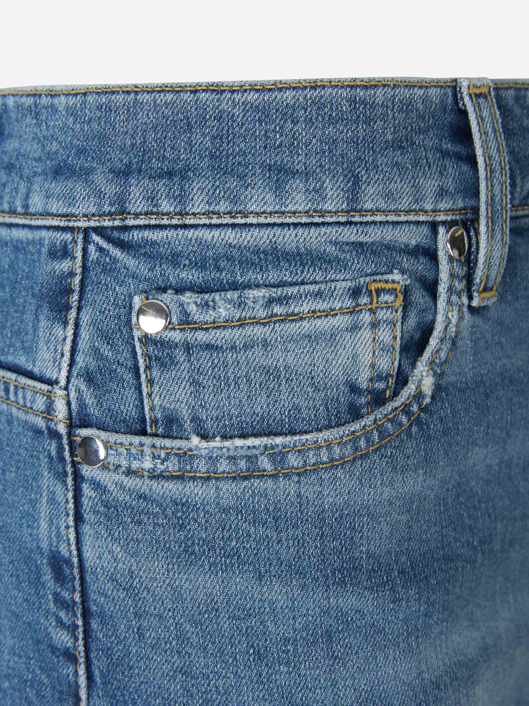 Jeans Boyfriend Algodón - Imagen 3