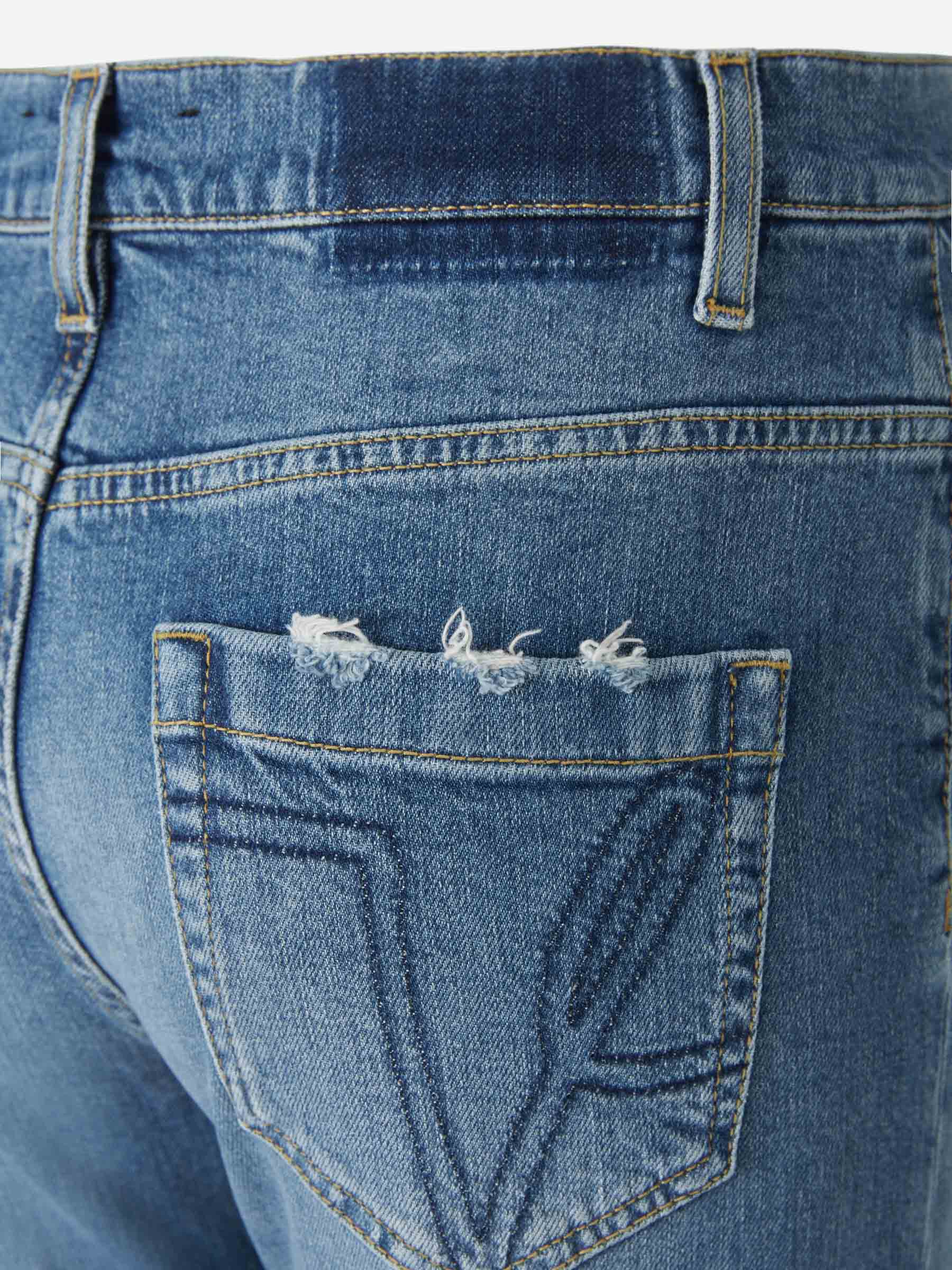 Jeans Boyfriend Algodón - Imagen 4