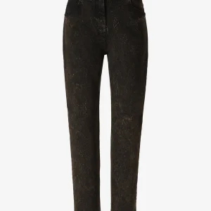 Jeans Straight Algodón