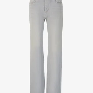 Jeans Straight Algodón