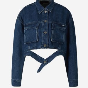 Chaqueta Denim Cropped
