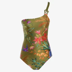 Bañador Tropicana Asimétrico