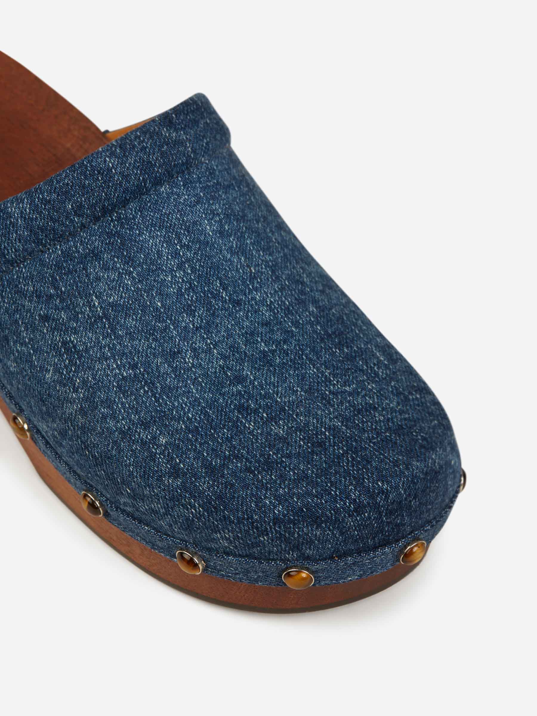 Zuecos Aurna Denim - Imagen 4