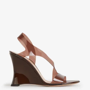 Sandalias Cuña Transparentes