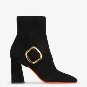 Botines Hebilla Ante