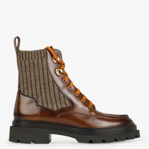 Botas Cordones Piel