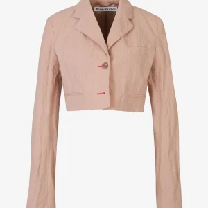 Blazer Cropped Algodón