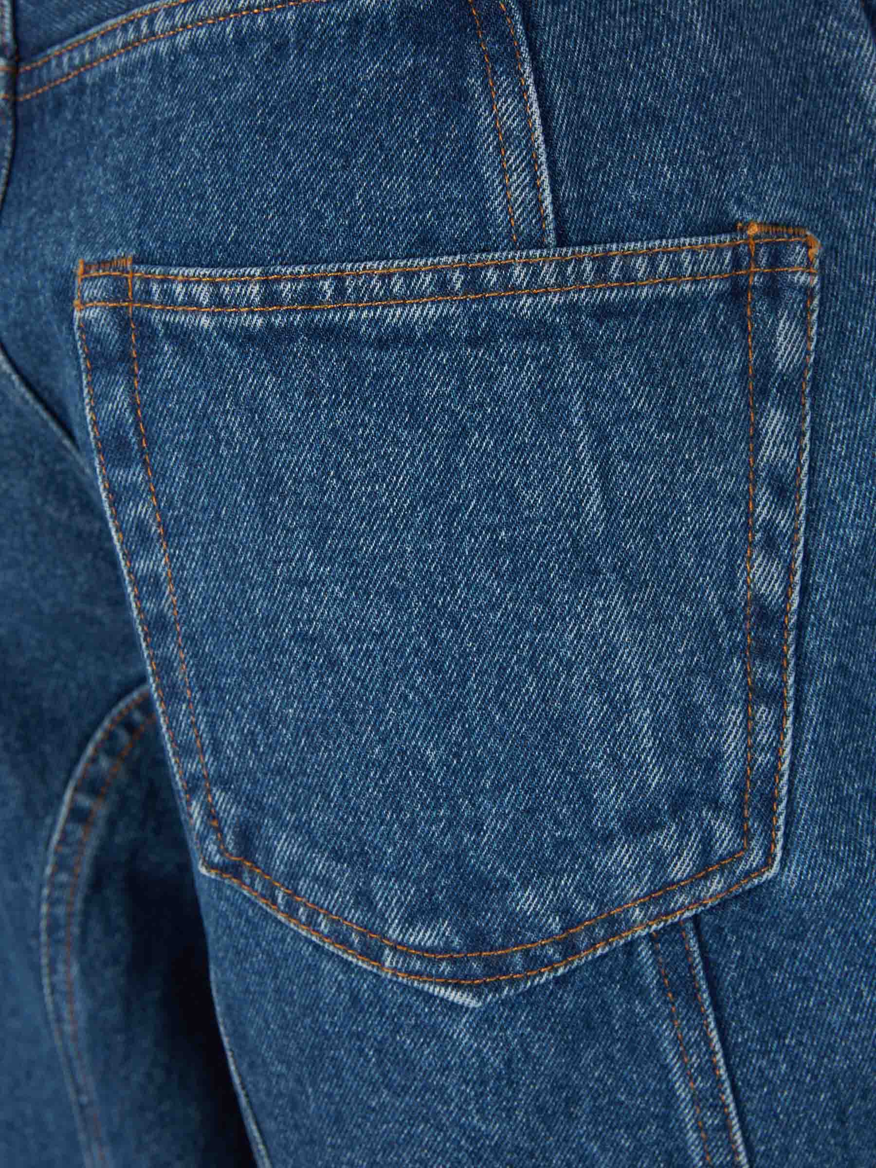 Jeans Wide Leg Biker - Imagen 6