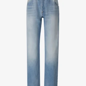 Jeans Straight Algodón