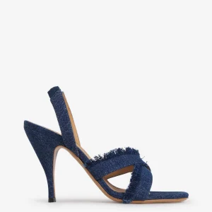 Sandalias Denim Slingback