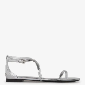 Sandalias Tiras Silver