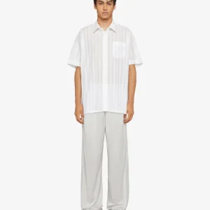 Camisa Gasa Motivo Rayas