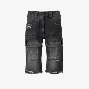 Bermudas Cargo Denim