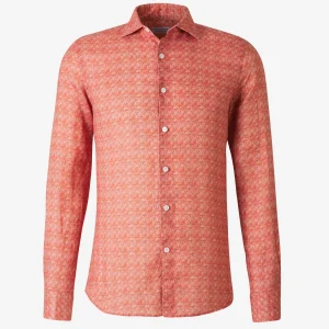 Camisa Motivo Palmeras