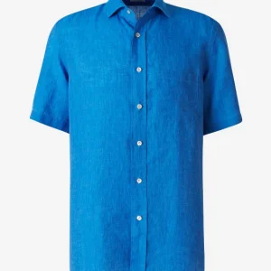 Camisa Manga Corta Lino