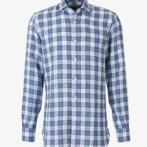 Camisa Cuadros Lino
