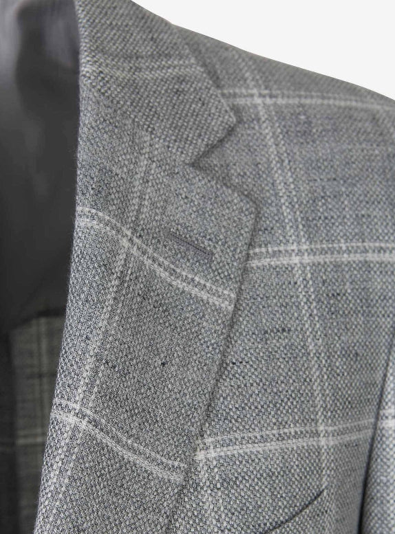 Americana Recta Cuadros - Imagen 3