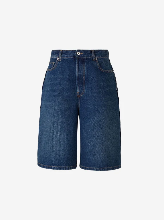 Bermudas Denim Arrows